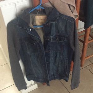 Hooded Aeropostale jean jacket